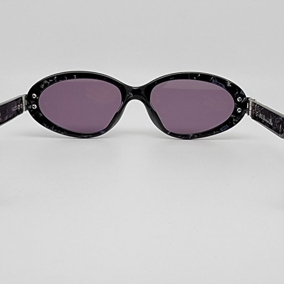 Christian Dior 2904 95 Black Marble Frame Purple Lens Sunglasses Austria 55-17 main image 6